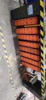 Metal Tool Bench With Steel Supports