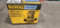 DeWALT 2-1/4 HP ELECTRIC VARIABLE SPEED FIXED BASE ROUTER MODEL: DW618 (NEW UNUSED) - 2