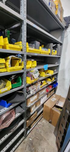 Assorted Contents of Shelving Bay