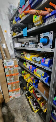 Assorted Contents of Shelving Bay
