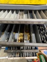 Lot of (5) Drill Bit Storage Cabinets &ndash; Loaded with Assorted Drill Bits & End Mills - 3