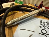 INGERSOLL-RAND PRECISION PNEUMATIC GRINDER MODEL 7978 WITH FLEXIBLE HOSE