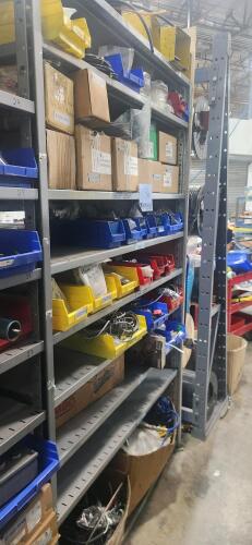 Assorted Contents of Shelving Bay