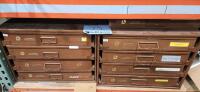 LAWSON PRODUCTS TOOL STORAGE SYSTEM WITH (9) DRAWERS