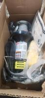 DAYTON 1000LB ELECTRIC WINCH MODEL 5W659A WITH KIT-1404 MOUNTING KIT AND PULLEY BLOCK