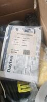 DAYTON 1000LB ELECTRIC WINCH MODEL 5W659A WITH KIT-1404 MOUNTING KIT AND PULLEY BLOCK - 3