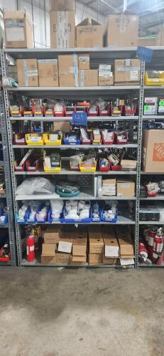 Assorted Contents of Shelving Bay