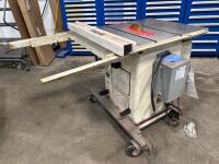 JET 10&rdquo; TILTING ARBOR SAW XACTA SAW DELYXE - 7