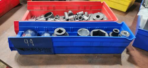 LOT OF ASSORTED METRIC AND IMPERIAL SOCKETS