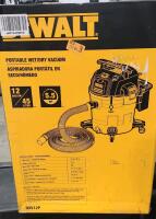 DeWALT Portable Wet/Dry Vacuum Model: DXV12P (New Unused)