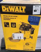 DeWALT Portable Wet/Dry Vacuum Model: DXV12P (New Unused) - 2