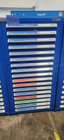 FASTENAL 59"x39"x27-3/4" (17) Drawer Parts Cabinet