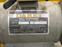 DAREx 1/3HP 3450RPM DRILL SHARPENER/BENCH GRINDER - 5