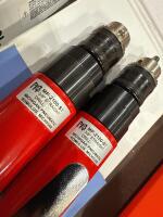(2) MICHIGAN PNEUMATIC TOOLS 3/8" STRAIGHT DRILLS - 2
