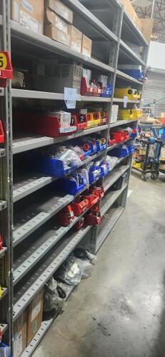 Assorted Contents of Shelving Bay