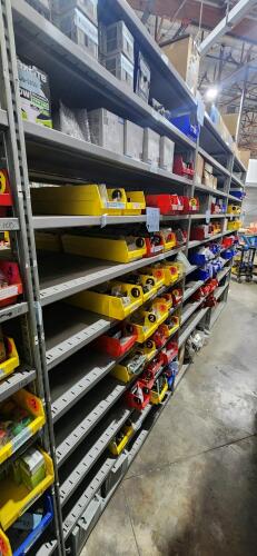 Assorted Contents of Shelving Bay