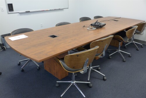 Conference Table including 8 Chairs