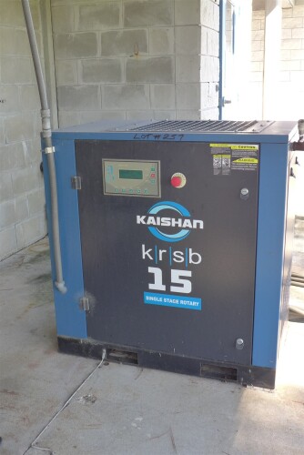 2021 Kaishan 15HP KRSB-15 Rotary Screw Air Compressor 230V 3-Phase