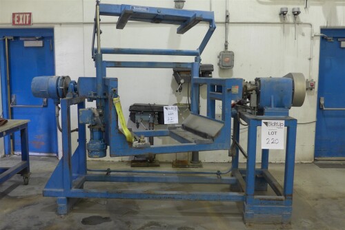 1994 Transtore Model 710301 Transportable Storage Systems Bin Tumbler