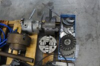 Pallet with Miscellaneous Lathe Chucks & Keys, Milling Cutters, etc. - 3