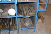 Steel Rack with Miscellaneous Solid Round Metal Tubing and Solid Rectangular Stock - 4