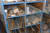 Steel Rack with Miscellaneous Solid Round Metal Tubing and Solid Rectangular Stock - 6