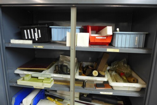 Storage Cabinet with Miscellaneous Stock