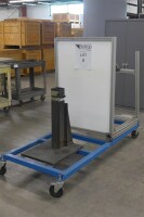 Rolling Cart with Aluminum Frame, Machine Base & Light - 4