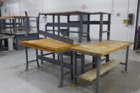 Lot of 7 Work Tables