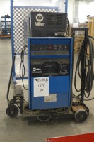 Miller Syncrowave 351 AC/DC Tig Welder on Rolling Cart - 3