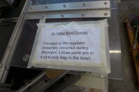 Restrictor and Pellet Bowl Feeders on Solid Steel Stands - 6