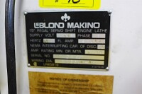 LeBlond Makino Regal 15 Servo Shift Engine Lathe with Readout - 14