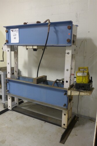OTC-Bosch Automotive 1858 | 100-Ton Capacity Heavy-Duty Shop Press