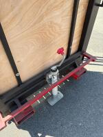12 Slot Window Panel Storage Rolling Cart - 3