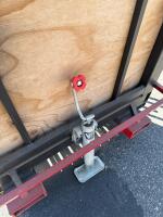 12 Slot Window Panel Storage Rolling Cart - 4