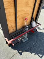 12 Slot Window Panel Storage Rolling Cart - 4
