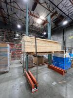 Heavy-Duty Cantilever Rack Frame with Base & Arms