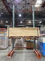 Heavy-Duty Cantilever Rack Frame with Base & Arms - 2