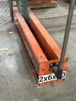Heavy-Duty Cantilever Rack Frame with Base & Arms - 4