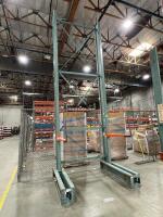 Heavy-Duty Cantilever Rack Upright with Base Supports - 3