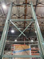 Heavy-Duty Cantilever Rack Upright with Base Supports - 9