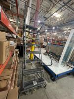 Ballymore 8 step Rolling Warehouse Ladder - 2