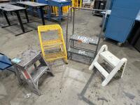 Lot of (4) Assorted Ladders