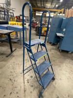 Lot of (3) Ballymore Industrial Rolling Step Ladders &ndash; 2-Step and 3-Step Lot - 2