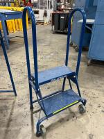 Lot of (3) Ballymore Industrial Rolling Step Ladders &ndash; 2-Step and 3-Step Lot - 3