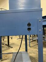 Lot of (7) Global industrial Metal Shop single drawer work stations - 5