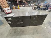(5) Filing cabinets - 2