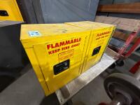 (2) Secureall Flammable Storage Cabinets