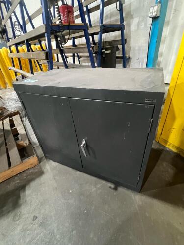 Sandusky Storage Cabinet with Adjustable Shelf