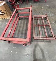(4) Heavy-Duty Industrial Window Moving Cart - 5